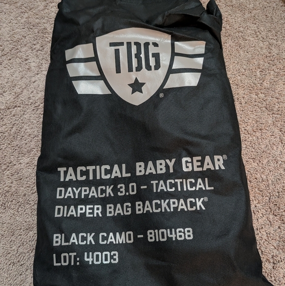 TBG Tactical Diaper Bag Backpack